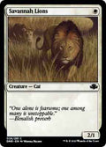 Magic: The Gathering - Dominaria Remastered - Savannah Lions - Common - Normal