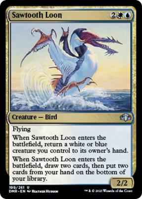 Magic: The Gathering - Dominaria Remastered - Sawtooth Loon - Uncommon - Normal