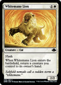 Magic: The Gathering - Dominaria Remastered - Whitemane Lion - Common - Normal