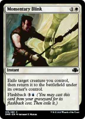Magic: The Gathering - Dominaria Remastered - Momentary Blink - Common - Normal