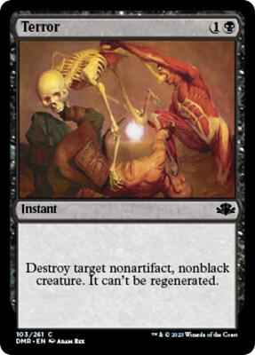 Magic: The Gathering - Dominaria Remastered - Terror - Common - Normal