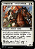 Magic: The Gathering - Dominaria Remastered - Cleric of the Forward Order - Common - Normal