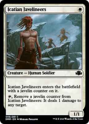 Magic: The Gathering - Dominaria Remastered - Icatian Javelineers - Common - Normal