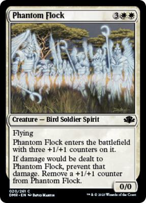 Magic: The Gathering - Dominaria Remastered - Phantom Flock - Common - Normal