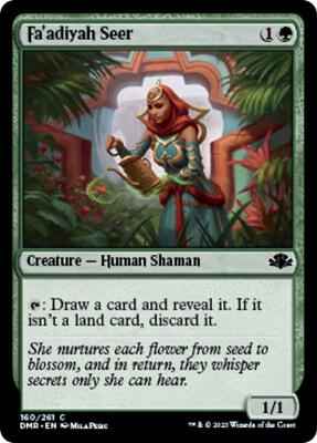 Magic: The Gathering - Dominaria Remastered - Fa'adiyah Seer - Common - Normal