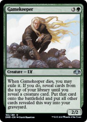 Magic: The Gathering - Dominaria Remastered - Gamekeeper - Uncommon - Normal