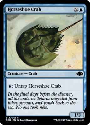 Magic: The Gathering - Dominaria Remastered - Horseshoe Crab - Common - Normal