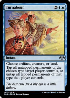 Magic: The Gathering - Dominaria Remastered - Turnabout - Uncommon - Normal
