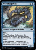 Magic: The Gathering - Dominaria Remastered - Wormfang Drake - Common - Normal