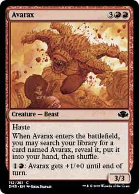 Magic: The Gathering - Dominaria Remastered - Avarax - Common - Normal