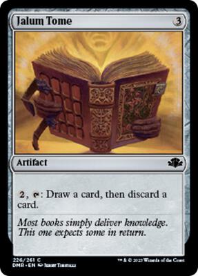 Magic: The Gathering - Dominaria Remastered - Jalum Tome - Common – 226 - Normal