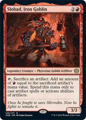 Magic: The Gathering - Phyrexia: All Will Be One - Slobad, Iron Goblin - 149 - Normal