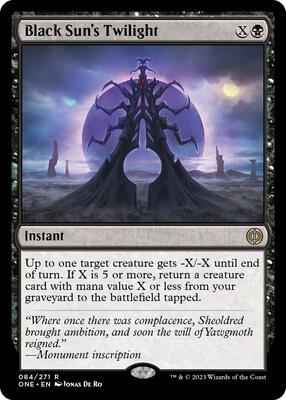 Magic: The Gathering - Phyrexia: All Will Be One - Black Sun's Twilight - 84 - Normal