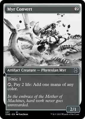 Magic: The Gathering - Phyrexia: All Will Be One - Myr Convert (Showcase) - 297 - Normal