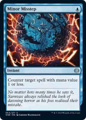 Magic: The Gathering - Phyrexia: All Will Be One - Minor Misstep - 64 - Normal