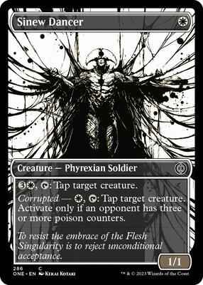 Magic: The Gathering - Phyrexia: All Will Be One - Sinew Dancer (Showcase) - 286 - Normal