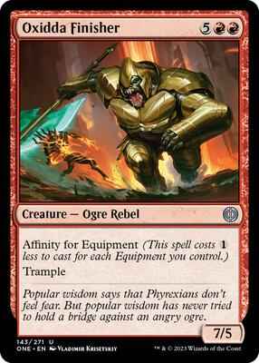 Magic: The Gathering - Phyrexia: All Will Be One - Oxidda Finisher - 143 - Normal