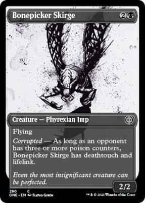 Magic: The Gathering - Phyrexia: All Will Be One - Bonepicker Skirge (Showcase) - 290 - Normal