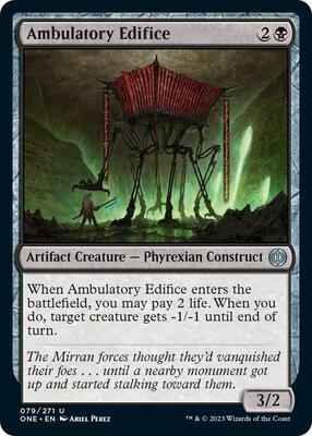 Magic: The Gathering - Phyrexia: All Will Be One - Ambulatory Edifice - 79 - Normal