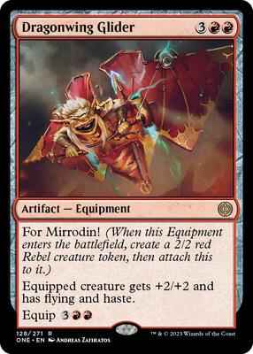 Magic: The Gathering - Phyrexia: All Will Be One - Dragonwing Glider - 128 - Normal