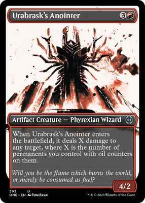 Magic: The Gathering - Phyrexia: All Will Be One - Urabrask's Anointer (Showcase) - 293 - Normal