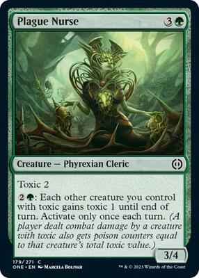 Magic: The Gathering - Phyrexia: All Will Be One - Plague Nurse - 179 - Normal