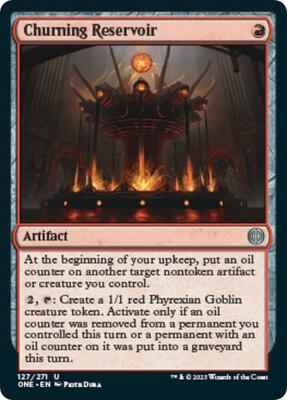 Magic: The Gathering - Phyrexia: All Will Be One - Churning Reservoir - 127 - Normal