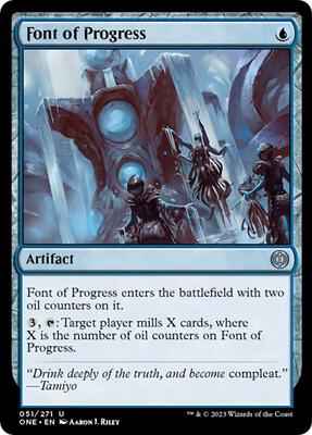 Magic: The Gathering - Phyrexia: All Will Be One - Font of Progress - 51 - Normal