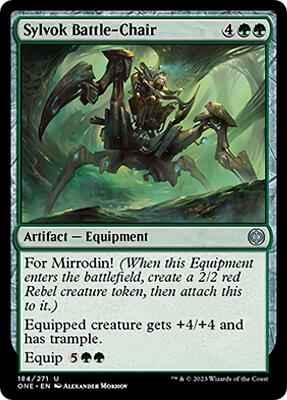 Magic: The Gathering - Phyrexia: All Will Be One - Sylvok Battle-Chair - 184 - Normal