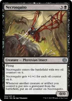 Magic: The Gathering - Phyrexia: All Will Be One - Necrosquito - 100 - Normal
