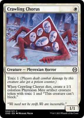 Magic: The Gathering - Phyrexia: All Will Be One - Crawling Chorus - 8 - Normal