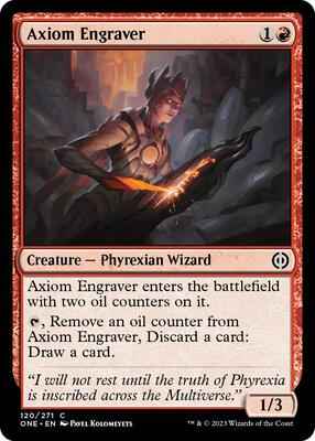 Magic: The Gathering - Phyrexia: All Will Be One - Axiom Engraver - 120 - Normal