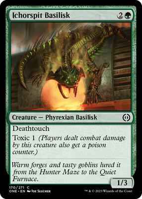 Magic: The Gathering - Phyrexia: All Will Be One - Ichorspit Basilisk - 170 - Normal
