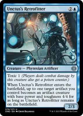 Magic: The Gathering - Phyrexia: All Will Be One - Unctus's Retrofitter - 76 - Normal