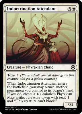 Magic: The Gathering - Phyrexia: All Will Be One - Indoctrination Attendant - 16 - Normal