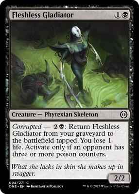 Magic: The Gathering - Phyrexia: All Will Be One - Fleshless Gladiator - 94 - Normal