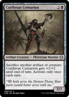 Magic: The Gathering - Phyrexia: All Will Be One - Cutthroat Centurion - 89 - Foil