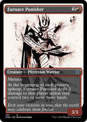 Magic: The Gathering - Phyrexia: All Will Be One - Furnace Punisher (Showcase) - 291 - Normal