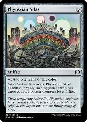 Magic: The Gathering - Phyrexia: All Will Be One - Phyrexian Atlas - 237 - Normal