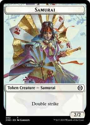 Magic: The Gathering - Phyrexia: All Will Be One - Samurai Token - 2 - Normal