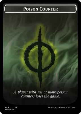 Magic: The Gathering - Phyrexia: All Will Be One - Poison Counter Token - 14 - Normal