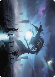 Magic: The Gathering - Art Series: Phyrexia: All Will Be One - Blue Sun's Twilight Art Card - 13 - Normal