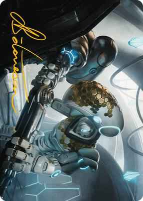 Magic: The Gathering - Art Series: Phyrexia: All Will Be One - Myr Kinsmith Art Card (Gold-Stamped Signature) - 56 - Normal
