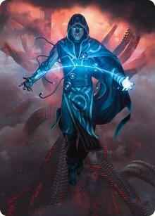 Magic: The Gathering - Art Series: Phyrexia: All Will Be One - Jace, the Perfected Mind Art Card (15/81) - 15 - Normal