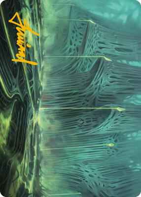 Magic: The Gathering - Art Series: Phyrexia: All Will Be One - Swamp Art Card (Gold-Stamped Signature) - 63 - Normal
