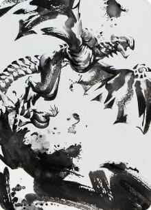 Magic: The Gathering - Art Series: Phyrexia: All Will Be One - Quicksilver Fisher Art Card - 68 - Normal