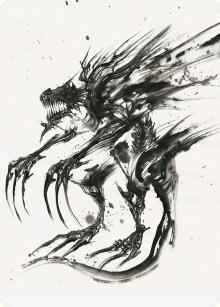 Magic: The Gathering - Art Series: Phyrexia: All Will Be One - Phyrexian Obliterator Art Card - 71 - Normal
