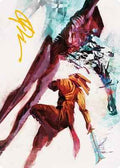Magic: The Gathering - Art Series: Phyrexia: All Will Be One - Hexgold Slash Art Card (Gold-Stamped Signature) - 30 - Normal