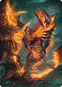 Magic: The Gathering - Art Series: Phyrexia: All Will Be One - Kuldotha Cackler Art Card - 32 - Normal