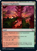 Magic: The Gathering - March of the Machine - Rugged Highlands - Normal